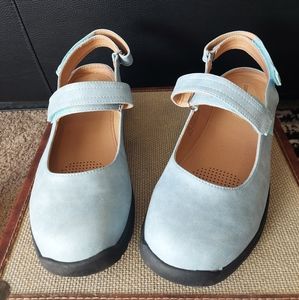 NEW COMFORTVIEW Joelle Slingback, Light Blue